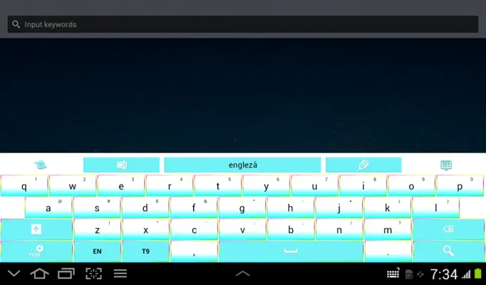 Color Keyboard android App screenshot 3