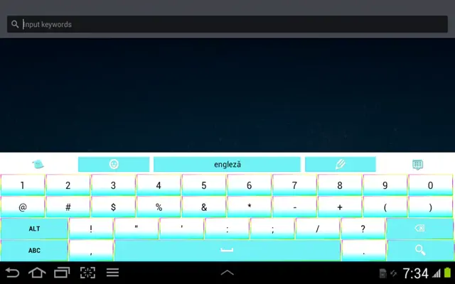 Color Keyboard android App screenshot 6